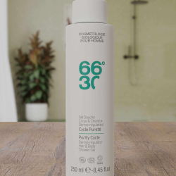 Gel Douche Corps et Cheveux Dermo-Régulateur - Cycle Pureté - 250 ml 66°30