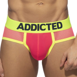 Slip Neon Mesh Rose Fluo Addicted
