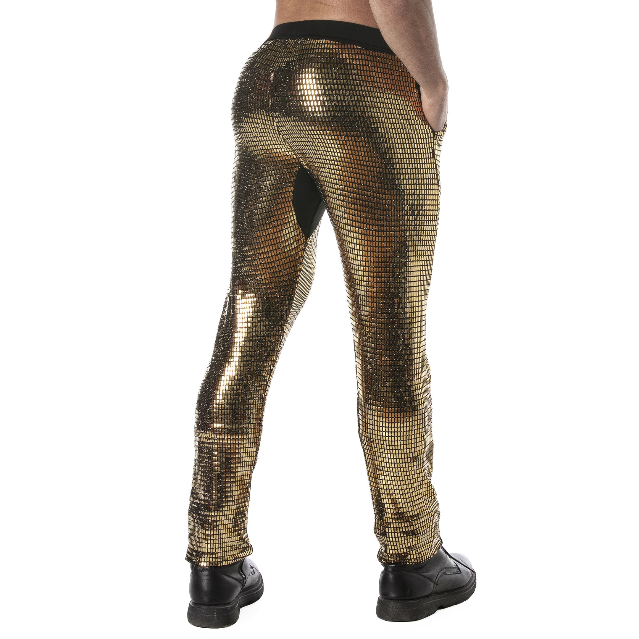 TOF Paris Glitter Pants - Gold