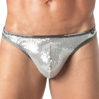 String Glitter Argent TOF Paris