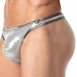String Glitter Argent TOF Paris