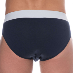 Lot de 2 Slips Coton Bleu Marine Bikkembergs