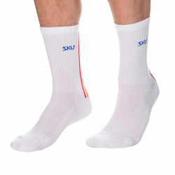Chaussettes Sport Rainbow Blanches SKU