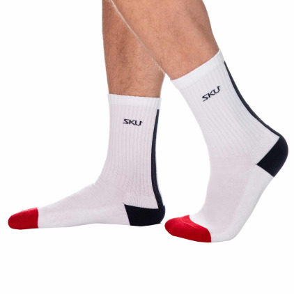 Chaussettes Sport Patriotes Blanches SKU