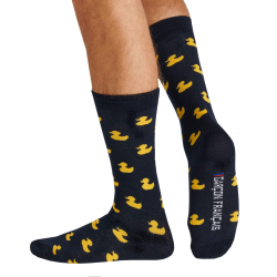 Chaussettes Basses Canard Bleu Marine Garçon Français