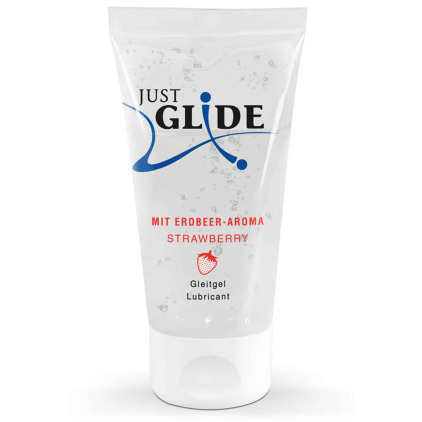 Gel Lubrifiant Just Glide à la Fraise - 200 ml
