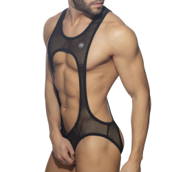 Body Empty Bottom Sexy Mesh Noir Addicted