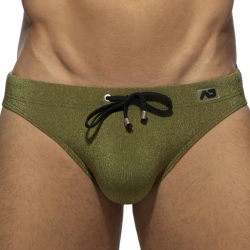 Slip de Bain Piqué Kaki Addicted