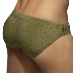 Slip de Bain Piqué Kaki Addicted