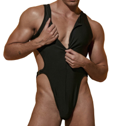 Body String Clip Vulcano Noir Omohonia