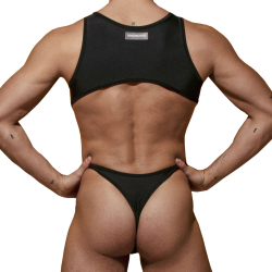 Body String Clip Vulcano Noir Omohonia