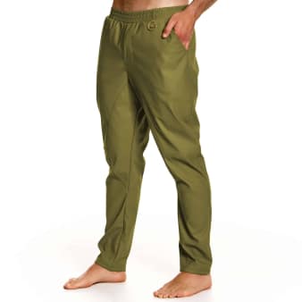 Pantalon Leather Kaki