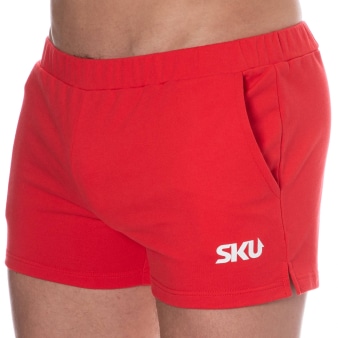 Short de Sport Coton Rouge SKU
