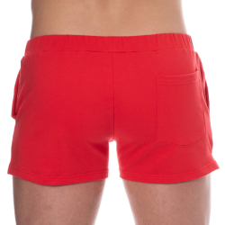 Short de Sport Coton Rouge SKU