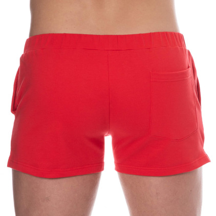 Short de Sport Coton Rouge SKU