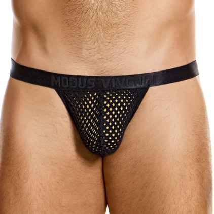 Jock Strap Through Mesh Noir Modus Vivendi