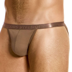 Slip Tanga Antibactérien Chair Foncée Modus Vivendi