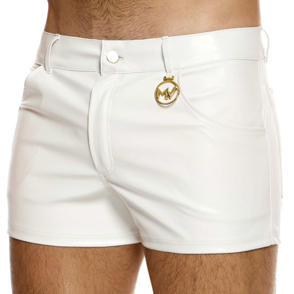 Short En Cuir Vanessa Bruno Taille 36 - Modèle Bel Air Olive, Neuf Avec étiquettes