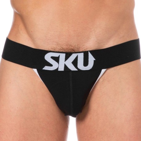 Mens Sexy Hold Me Tight Boxer Trunk Thong Sporty Jockstrap Stretchable  Bikini Brief G-String Underwear Black at  Men's Clothing store