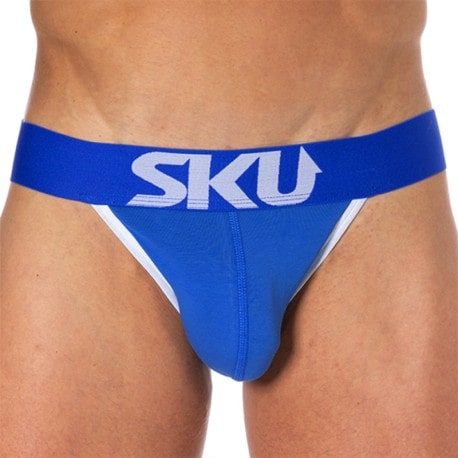 SKU Jock Strap Logo Coton Bleu Roi