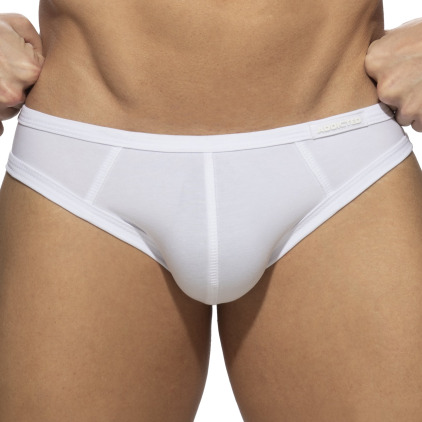 Lot de 3 Slips Bikini Basic Blancs Addicted