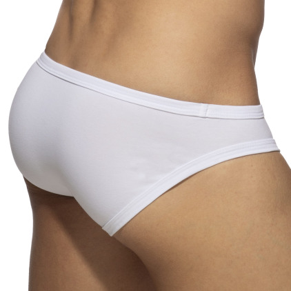 Lot de 3 Slips Bikini Basic Blancs Addicted