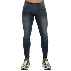 Pantalon Jeans Slim Fit Bleu Marine ES Collection