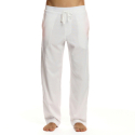 Modus Vivendi Pantalon en Lin Blanc