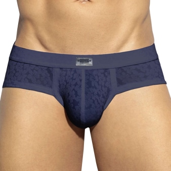 Slip Daisy Flower Bleu Marine ES Collection