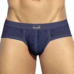 ES Collection Daisy Flower Briefs - Navy