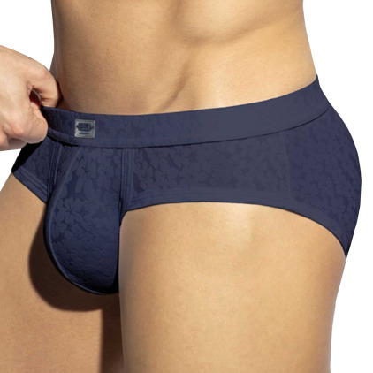 Slip Daisy Flower Bleu Marine ES Collection