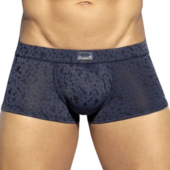 Boxer Court Daisy Flower Bleu Marine ES Collection