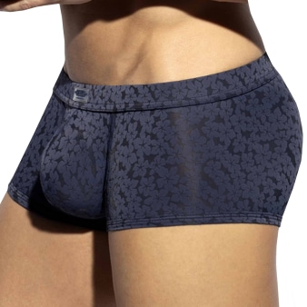 Boxer Court Daisy Flower Bleu Marine ES Collection