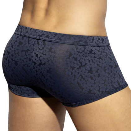 Boxer Court Daisy Flower Bleu Marine ES Collection