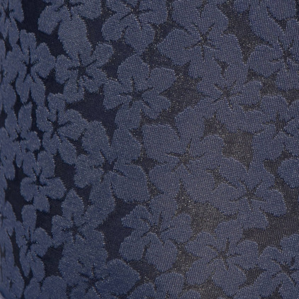 Boxer Court Daisy Flower Bleu Marine ES Collection
