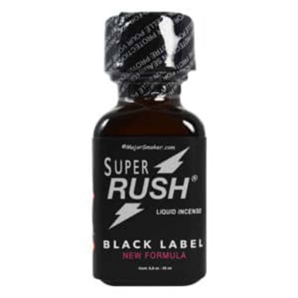 Poppers Super Rush Black Label Amyle - 24 ml PWD Factory