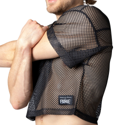 T-Shirt Crop Practice Noir Bike