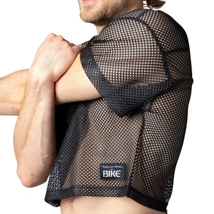 T-Shirt Crop Practice Noir Bike
