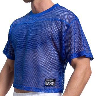 T-Shirt Crop Practice Bleu Roi Bike