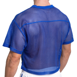 T-Shirt Crop Practice Bleu Roi Bike