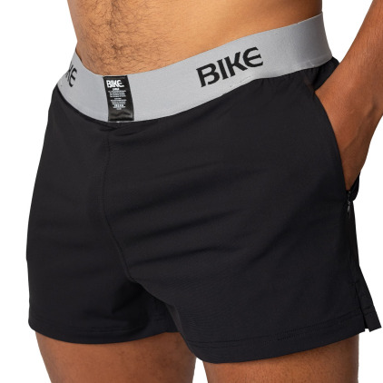 Short Jock Noir Bike