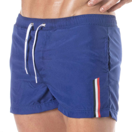 Short de Bain Mi-Cuisse Bleu Roi TOF Paris