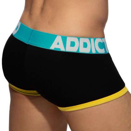 Boxer Sports Padded Noir Addicted