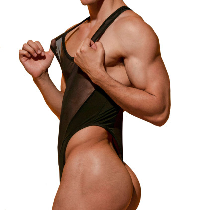 Body String Ares Noir Omohonia