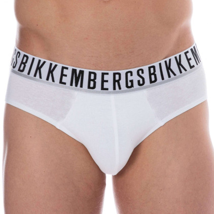 Lot de 2 Slips Essential Coton Blancs Bikkembergs