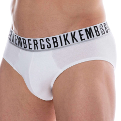 Lot de 2 Slips Essential Coton Blancs Bikkembergs
