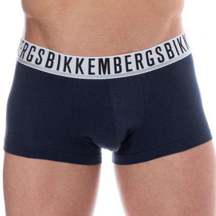 Lot de 2 Boxers Essential Coton Bleu Marine Bikkembergs