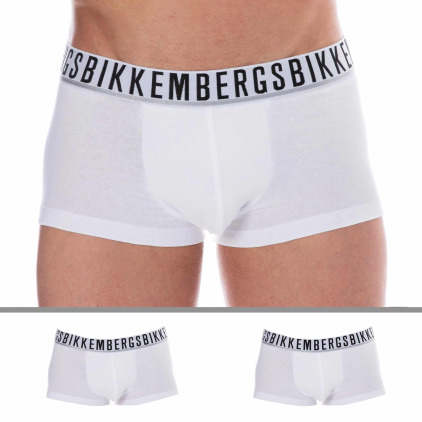 Lot de 2 Boxers Essential Coton Blancs Bikkembergs