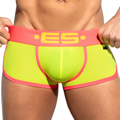Shorty Double Side Microfibre Jaune Fluo ES Collection