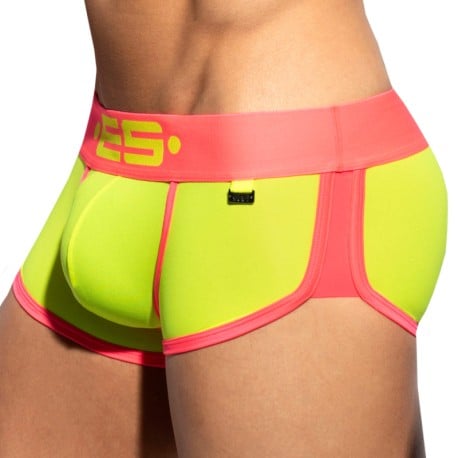 ES Collection Double Side Microfiber Trunks - Neon Yellow